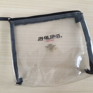 Philip B Clear Cosmetic Bag